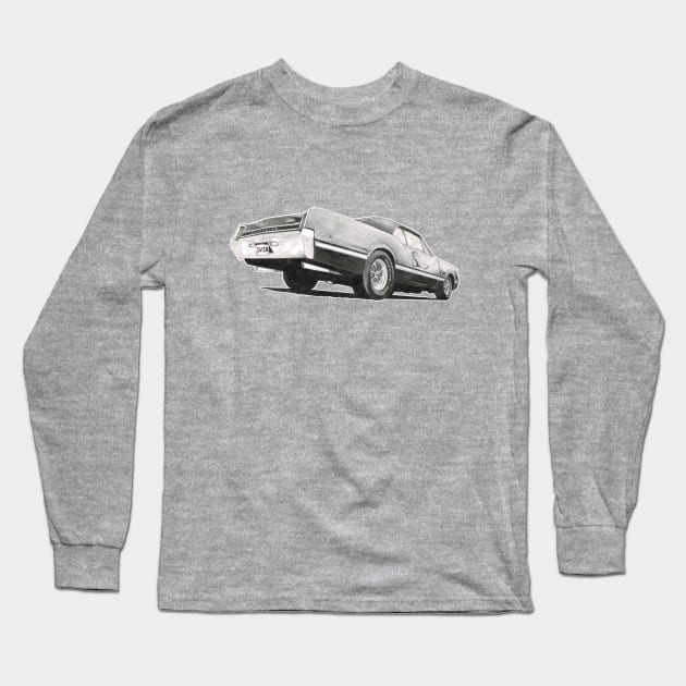 1966 442 Long Sleeve T-Shirt by GrizzlyVisionStudio